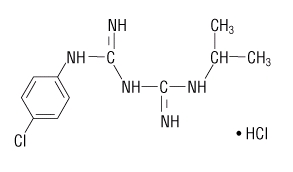 Chemical Structure - Proguanil