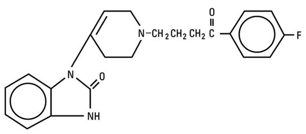 structural formula droperidol
