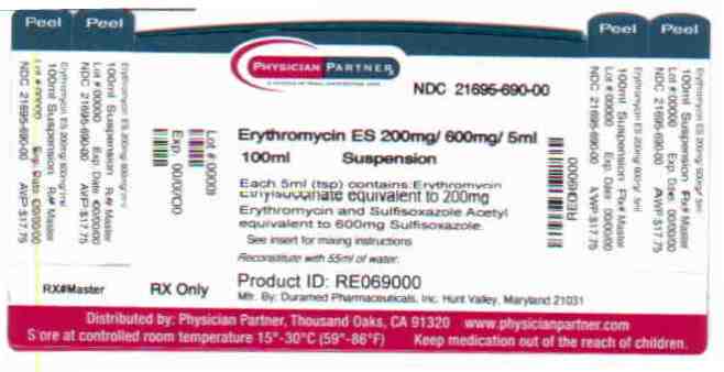 Erythromycin ES 200mg/ 600mg/5ml