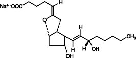 epoprostenol sodium chemical structure